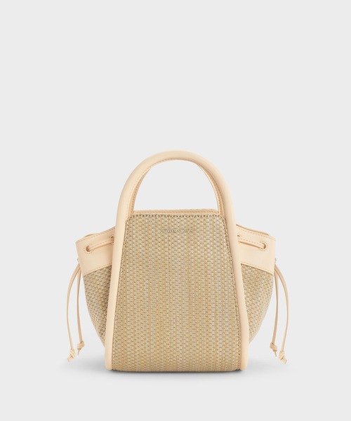 セール】Ashby アシュビー ラフィアトートバッグ（ショルダーバッグ 