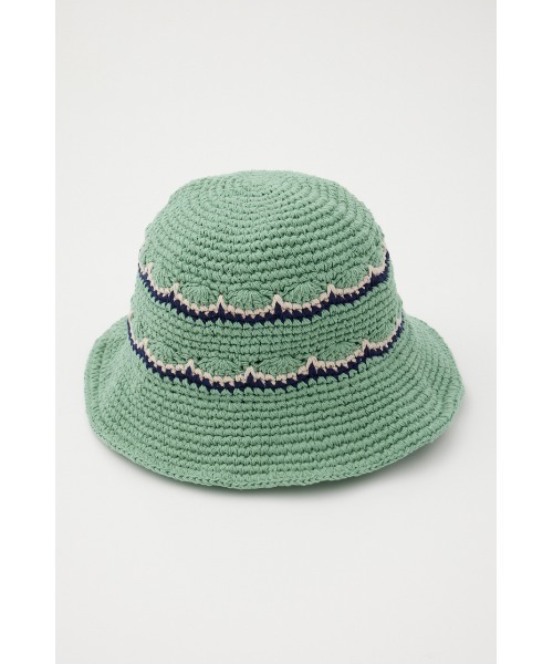 RODEO CROWNS WIDE BOWL(ロデオクラウンズワイドボウル)の「Ryu Ambe Knit HAT(ハット・レディース・ベージュ/ライトグリーン/ブラック・FREE)」の20枚目の写真