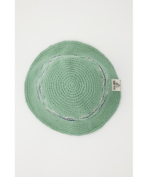 RODEO CROWNS WIDE BOWL(ロデオクラウンズワイドボウル)の「Ryu Ambe Knit HAT(ハット・レディース・ベージュ/ライトグリーン/ブラック・FREE)」の21枚目の写真