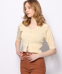 FOREVER 21 | ビッグカラーサマーニットカーディガン(カーディガン/ボレロ)