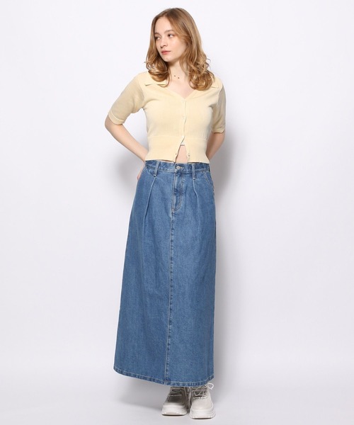 FOREVER 21(フォーエバー トゥエンティーワン)の「ビッグカラーサマーニットカーディガン(カーディガン/ボレロ・レディース・ブラック/ホワイト・SMALL/MEDIUM)」の3枚目の写真