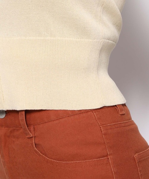 FOREVER 21(フォーエバー トゥエンティーワン)の「ビッグカラーサマーニットカーディガン(カーディガン/ボレロ・レディース・ブラック/ホワイト・SMALL/MEDIUM)」の9枚目の写真