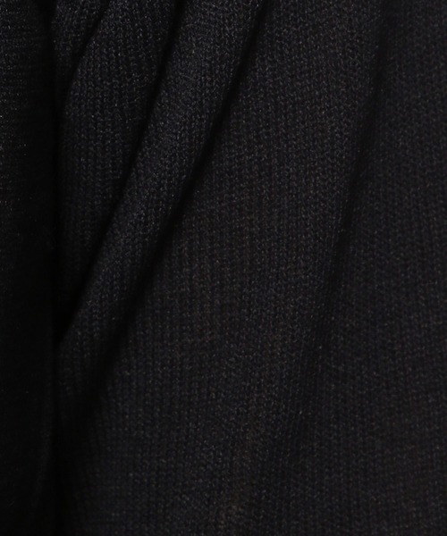 FOREVER 21(フォーエバー トゥエンティーワン)の「ビッグカラーサマーニットカーディガン(カーディガン/ボレロ・レディース・ブラック/ホワイト・SMALL/MEDIUM)」の5枚目の写真