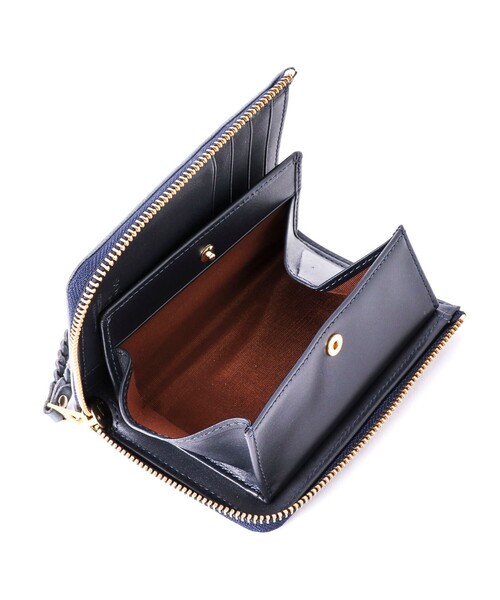 SONNE(ゾンネ)の「【SONNE/ゾンネ】SOM002 HALF FOLD WALLET(財布・メンズ・ネイビー/ブラウン/ブラック・FREE)」の11枚目の写真