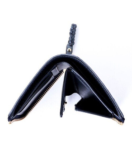 SONNE(ゾンネ)の「【SONNE/ゾンネ】SOM002 HALF FOLD WALLET(財布・メンズ・ネイビー/ブラウン/ブラック・FREE)」の5枚目の写真