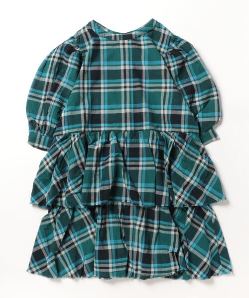 LOWRYS FARM（ローリーズファーム）の「チェックフリルチュニックロングスリーブ　964835（シャツ/ブラウス・レディース・ブルー/イエロー・FREE）」の12枚目の写真