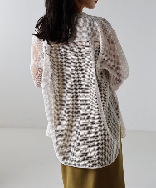 amini(アミニ)の「デザインネックキャミワンピース(Tシャツ/カットソー・レディース・ブラック/ベージュ/オリーブ・MEDIUM)」の6枚目の写真
