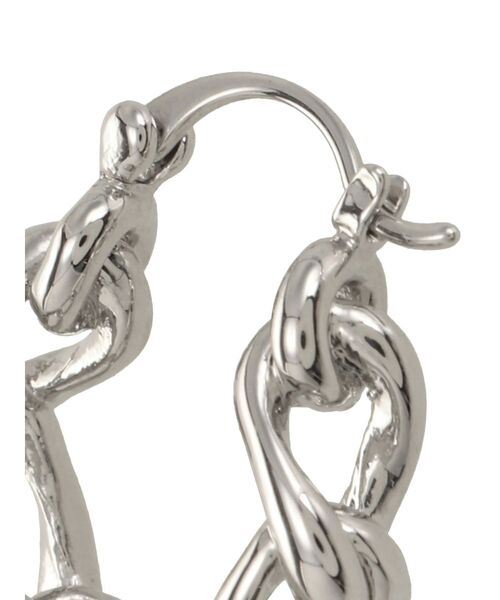 LAGUNAMOON（ラグナムーン）の「チェーンラウンドピアス（ピアス（両耳用）・レディース・シルバー/ゴールド・FREE）」の4枚目の写真