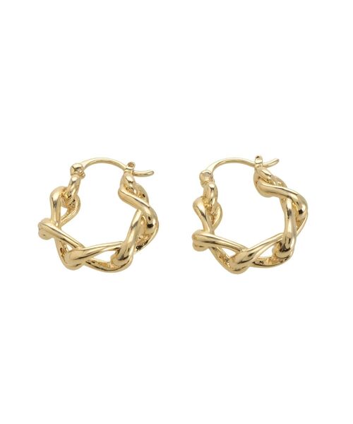 LAGUNAMOON（ラグナムーン）の「チェーンラウンドピアス（ピアス（両耳用）・レディース・シルバー/ゴールド・FREE）」の5枚目の写真