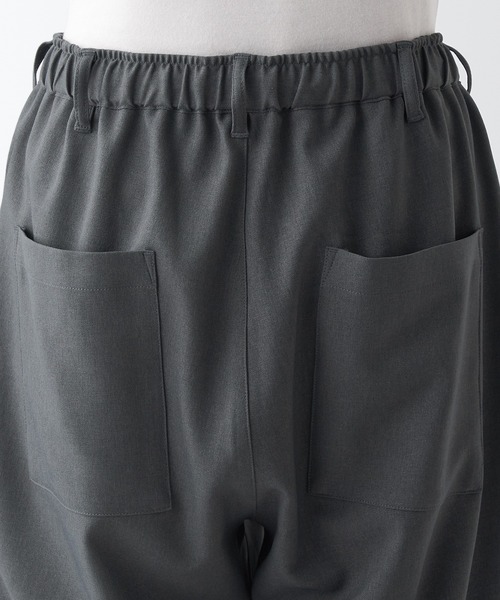 無印良品（ムジルシリョウヒン）の「イージーケアワンタックパンツ（その他パンツ・メンズ・グレー/ブラック・S/XL/M）」の14枚目の写真