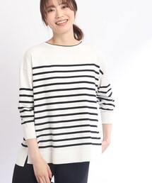 Reflect | 【WEB限定カラーあり／洗える】ボーダープルオーバー(ニット/セーター)