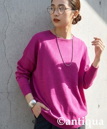 レディースのニット/セーター（ピンク/桃色系）ファッション通販