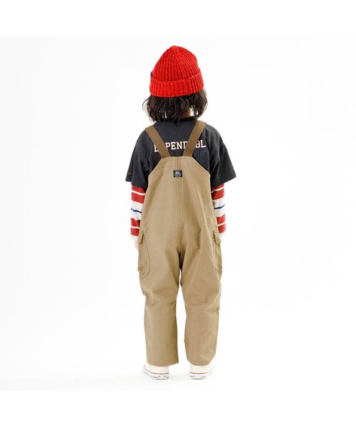 F.O.KIDS(エフオーキッズ)の「オーバーオール(サロペット/オーバーオール・キッズ・ベージュ/インディゴブルー/カーキ・80/140/120/130/150/110/100/90)」の5枚目の写真