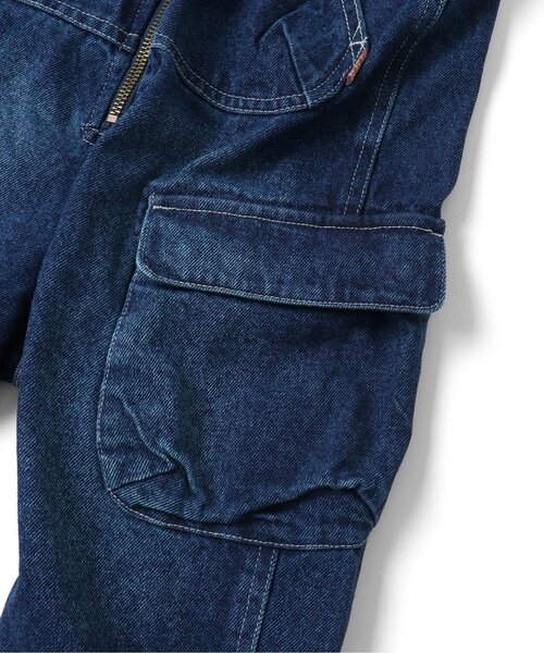 F.O.KIDS(エフオーキッズ)の「オーバーオール(サロペット/オーバーオール・キッズ・ベージュ/インディゴブルー/カーキ・80/140/120/130/150/110/100/90)」の11枚目の写真