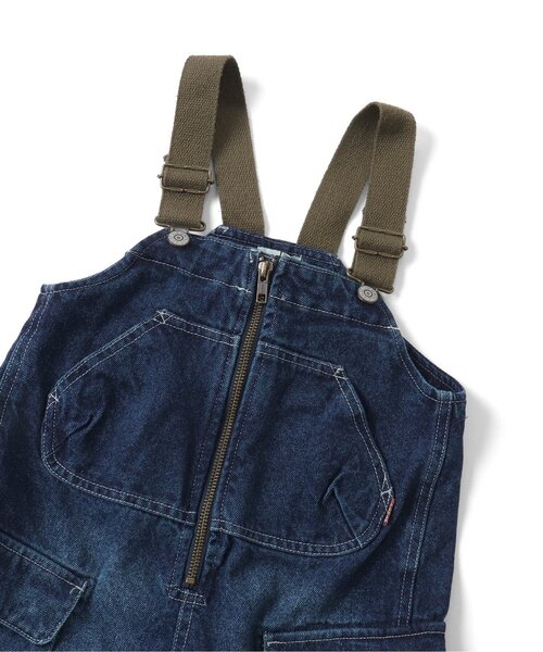 F.O.KIDS(エフオーキッズ)の「オーバーオール(サロペット/オーバーオール・キッズ・ベージュ/インディゴブルー/カーキ・80/140/120/130/150/110/100/90)」の18枚目の写真