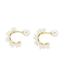 LAGUNAMOON | LADYメニーフェイクパールラウンドピアス(ピアス（両耳用）)