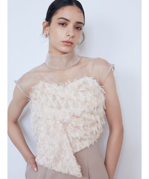 LAGUNAMOON（ラグナムーン）の「LADYメニーフェイクパールラウンドピアス（ピアス（両耳用）・レディース・アイボリー・FREE）」の3枚目の写真