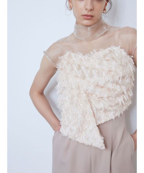 LAGUNAMOON（ラグナムーン）の「LADYメニーフェイクパールラウンドピアス（ピアス（両耳用）・レディース・アイボリー・FREE）」の4枚目の写真