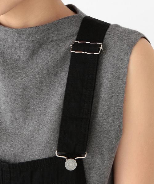 Another Edition（アナザーエディション）の「デニムオーバーオール/AEBC DNM OVERALL（サロペット/オーバーオール・レディース・ブラック/コバルトブルー・MEDIUM/SMALL）」の5枚目の写真