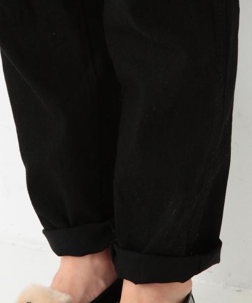 Another Edition（アナザーエディション）の「デニムオーバーオール/AEBC DNM OVERALL（サロペット/オーバーオール・レディース・ブラック/コバルトブルー・MEDIUM/SMALL）」の12枚目の写真