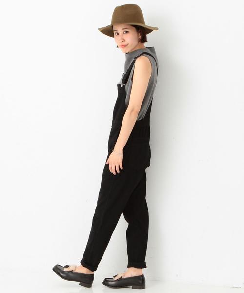 Another Edition（アナザーエディション）の「デニムオーバーオール/AEBC DNM OVERALL（サロペット/オーバーオール・レディース・ブラック/コバルトブルー・MEDIUM/SMALL）」の7枚目の写真