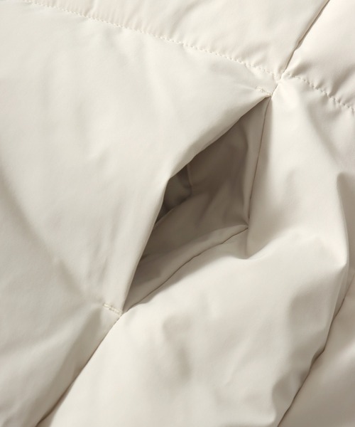 CONVERSE（コンバース）の「2025AW CONVERSE/コンバース 撥水 防風 オーバーサイズ エコダウンジャケット レディース メンズ（ダウンジャケット/コート・レディース・ブラック/オフホワイト/チャコールグレー/ホワイト系その他/ブラック系その他・M/L/LL）」の9枚目の写真