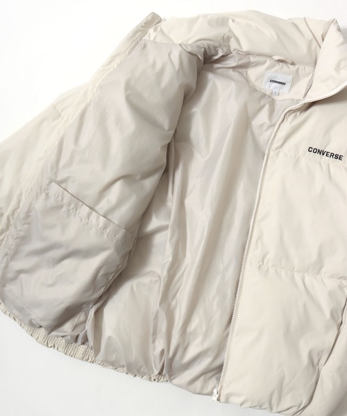 CONVERSE（コンバース）の「2025AW CONVERSE/コンバース 撥水 防風 オーバーサイズ エコダウンジャケット レディース メンズ（ダウンジャケット/コート・レディース・ブラック/オフホワイト/チャコールグレー/ホワイト系その他/ブラック系その他・M/L/LL）」の13枚目の写真