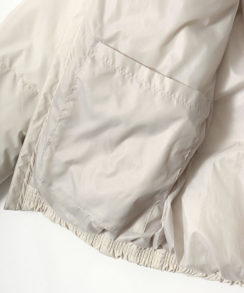 CONVERSE（コンバース）の「2025AW CONVERSE/コンバース 撥水 防風 オーバーサイズ エコダウンジャケット レディース メンズ（ダウンジャケット/コート・レディース・ブラック/オフホワイト/チャコールグレー/ホワイト系その他/ブラック系その他・M/L/LL）」の14枚目の写真