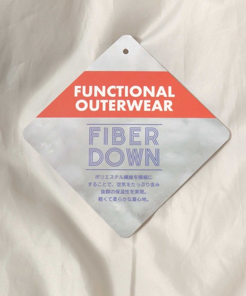 CONVERSE（コンバース）の「2025AW CONVERSE/コンバース 撥水 防風 オーバーサイズ エコダウンジャケット レディース メンズ（ダウンジャケット/コート・レディース・ブラック/オフホワイト/チャコールグレー/ホワイト系その他/ブラック系その他・M/L/LL）」の16枚目の写真