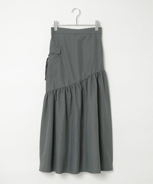 VENCEEXCHANGE（ヴァンスエクスチェンジ）の「ナイロンティアードミリタリースカート（スカート・レディース・チャコールグレー/ブラック/グリーン・FREE）」の16枚目の写真