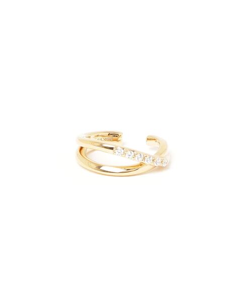 4℃(ヨンドシー)の「【Autumn Collection】シルバー イヤーカフ&ピアスセット(ピアス(両耳用)・レディース・イエローゴールド・FREE)」の10枚目の写真