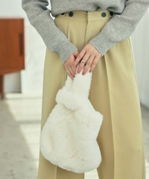 Edit Sheen | フェイクファーミニトートバッグ(トートバッグ)