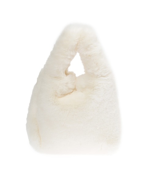 Edit Sheen（エディットシーン）の「フェイクファーミニトートバッグ（トートバッグ・レディース・ホワイト/グレー/ブラック・FREE）」の7枚目の写真