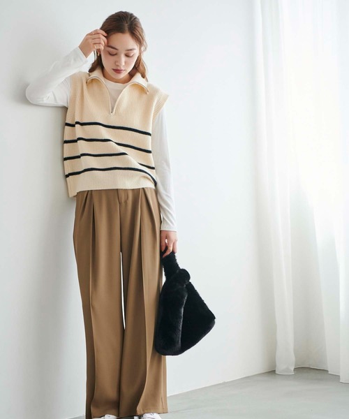 Edit Sheen（エディットシーン）の「フェイクファーミニトートバッグ（トートバッグ・レディース・ホワイト/グレー/ブラック・FREE）」の12枚目の写真