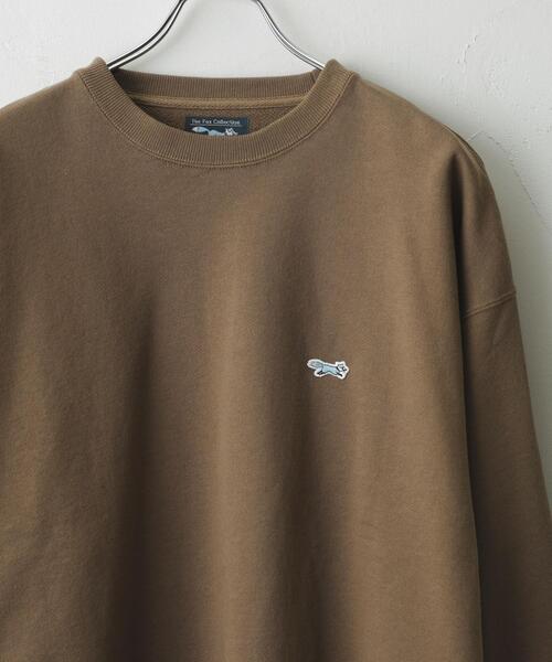 PENNEYS（ぺニーズ）の「PENNEYS（ぺニーズ）別注ビッグシルエット裏毛スウェット（スウェット・メンズ・モカ/ダークグレー/グレー/パープル・L/M/XL）」の4枚目の写真