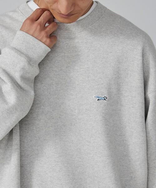 PENNEYS（ぺニーズ）の「PENNEYS（ぺニーズ）別注ビッグシルエット裏毛スウェット（スウェット・メンズ・モカ/ダークグレー/グレー/パープル・L/M/XL）」の5枚目の写真