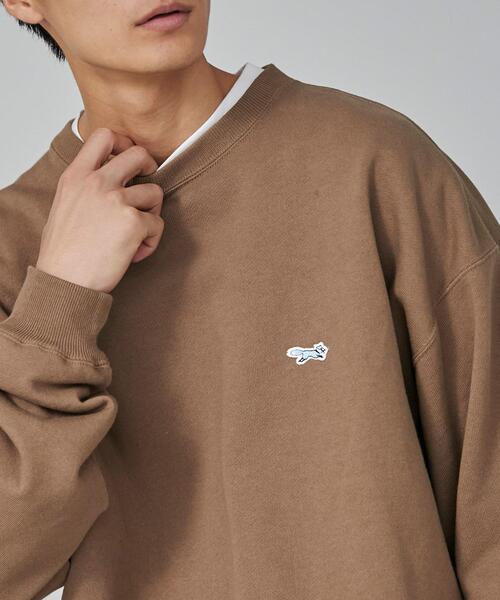 PENNEYS（ぺニーズ）の「PENNEYS（ぺニーズ）別注ビッグシルエット裏毛スウェット（スウェット・メンズ・モカ/ダークグレー/グレー/パープル・L/M/XL）」の8枚目の写真