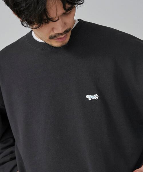 PENNEYS（ぺニーズ）の「PENNEYS（ぺニーズ）別注ビッグシルエット裏毛スウェット（スウェット・メンズ・モカ/ダークグレー/グレー/パープル・L/M/XL）」の11枚目の写真