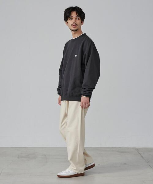 PENNEYS（ぺニーズ）の「PENNEYS（ぺニーズ）別注ビッグシルエット裏毛スウェット（スウェット・メンズ・モカ/ダークグレー/グレー/パープル・L/M/XL）」の12枚目の写真