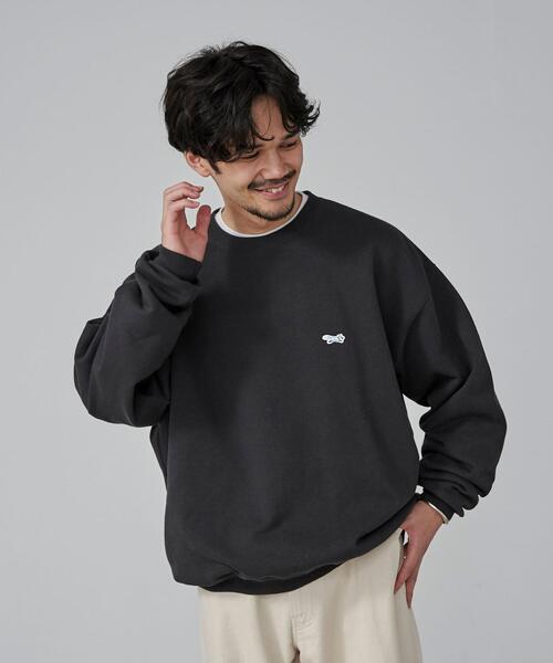 PENNEYS（ぺニーズ）の「PENNEYS（ぺニーズ）別注ビッグシルエット裏毛スウェット（スウェット・メンズ・モカ/ダークグレー/グレー/パープル・L/M/XL）」の13枚目の写真