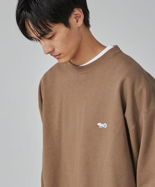 PENNEYS（ぺニーズ）の「PENNEYS（ぺニーズ）別注ビッグシルエット裏毛スウェット（スウェット・メンズ・モカ/ダークグレー/グレー/パープル・L/M/XL）」の22枚目の写真