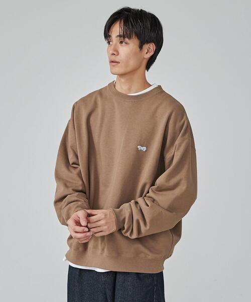 PENNEYS（ぺニーズ）の「PENNEYS（ぺニーズ）別注ビッグシルエット裏毛スウェット（スウェット・メンズ・モカ/ダークグレー/グレー/パープル・L/M/XL）」の20枚目の写真