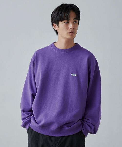 PENNEYS（ぺニーズ）の「PENNEYS（ぺニーズ）別注ビッグシルエット裏毛スウェット（スウェット・メンズ・モカ/ダークグレー/グレー/パープル・L/M/XL）」の18枚目の写真