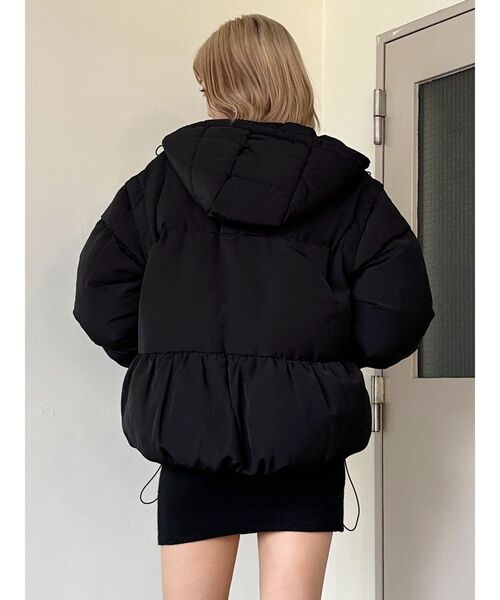 EMODA（エモダ）の「2WAYオーバーフードダウン（ブルゾン）」 - WEAR