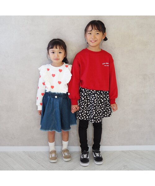 BREEZE（ブリーズ）の「切替デニムスカート（スカート・キッズ・ブルー/サックスブルー・120/100/140）」の5枚目の写真