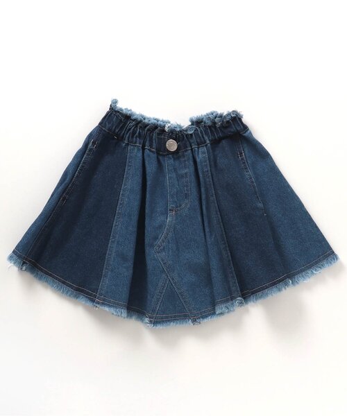 BREEZE（ブリーズ）の「切替デニムスカート（スカート・キッズ・ブルー/サックスブルー・120/100/140）」の10枚目の写真