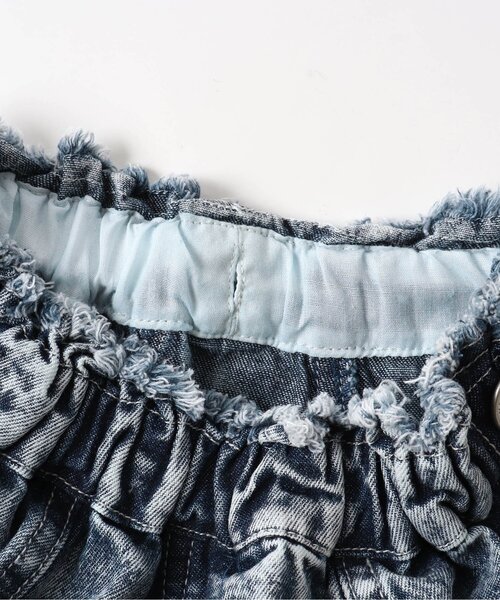 BREEZE（ブリーズ）の「切替デニムスカート（スカート・キッズ・ブルー/サックスブルー・120/100/140）」の11枚目の写真
