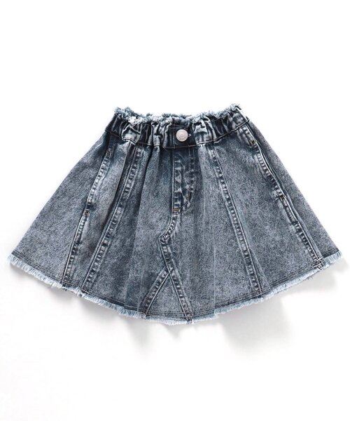 BREEZE（ブリーズ）の「切替デニムスカート（スカート・キッズ・ブルー/サックスブルー・120/100/140）」の12枚目の写真