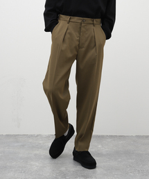 417 EDIFICE | ECOVERO ツイルシャンブレータックイージーパンツ(スラックス)