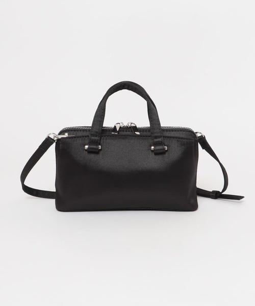 RODE SKO(ロデスコ)の「サテンお財布ミニショルダーバッグ(ショルダーバッグ・レディース・ブルー/ブラック・ONE)」の13枚目の写真